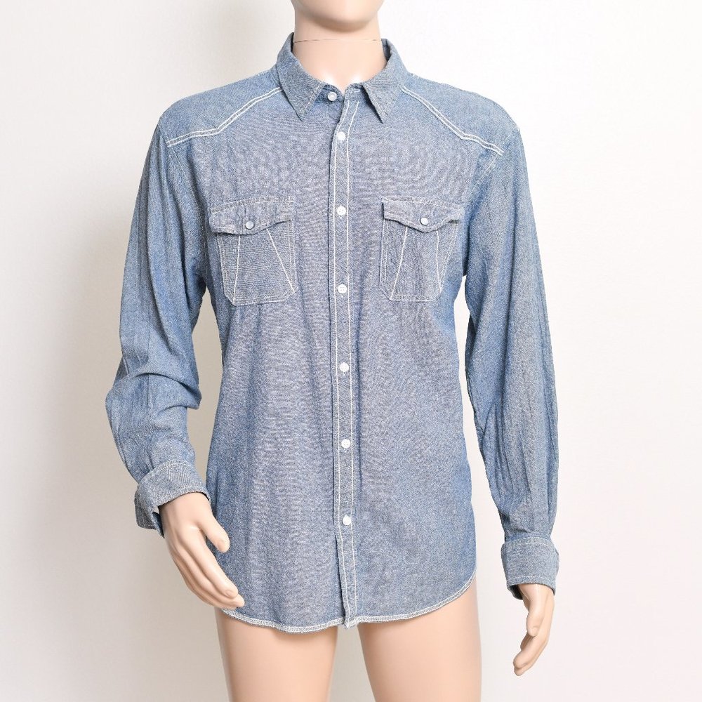 Men's Beans & Bones Western Style Button Down